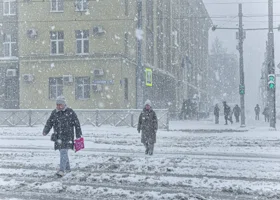 На Тюмень надвигается метель