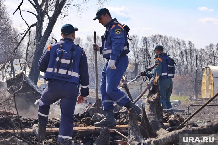 В заповеднике наблюдается тление внутри опаханного периметра