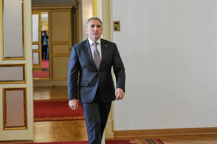 Совет ректоров медицинских и фармацевтических высших учебных заведений c участием губернатора тюменской области Александра Моора. Тюмень