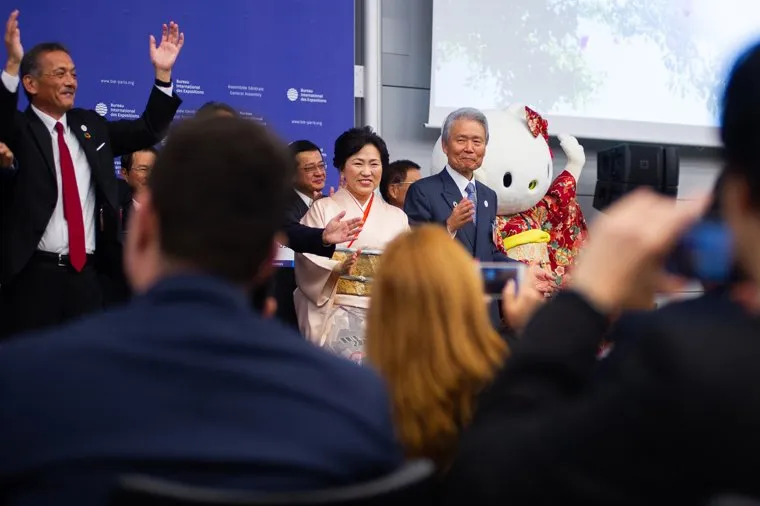 Голосование за город проведения «ЭКСПО-2025» в Международном бюро выставок. Франция, Париж 