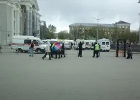 В Перми во время репетиции к городскому празднику на людей упала металлическая конструкция