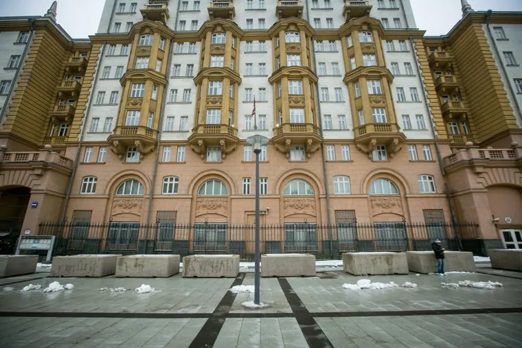 Митинг ЛДПР "За честные выборы" у Посольства США. Москва, сша, митинг, американское посольство, us embassy, лдпр, новинский 19-23