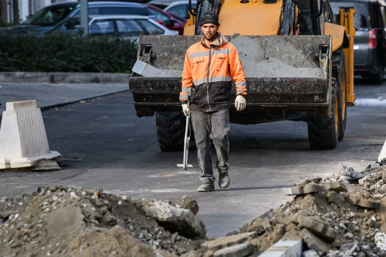 Ремонт дорог в центре. Екатеринбург 
