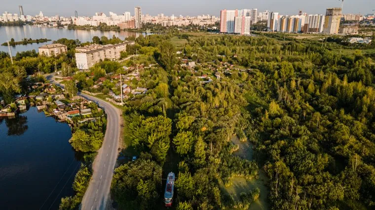 Полуостров Малый Конный на ВИЗ-Правобережном. Екатеринбург