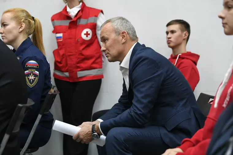 Владимир Якушев в Доме добровольцев СО. Екатеринбург