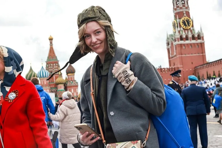 Парад Победы на Красной площади в Москве. Москва