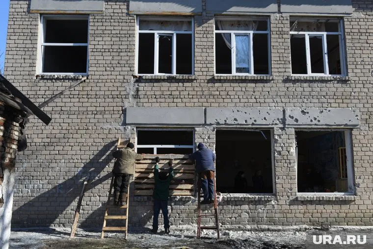 В Волновахском районе находится 500 ямальских специалистов, большая часть из которых — строители