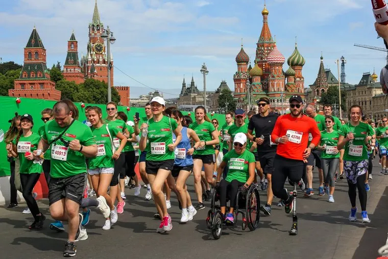 "Зеленый марафон Бегущие сердца". Москва