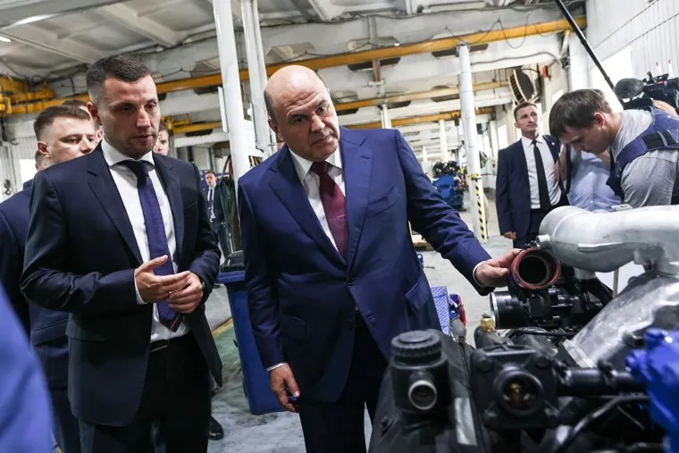 Мишустин в Ярославле. Ярославль