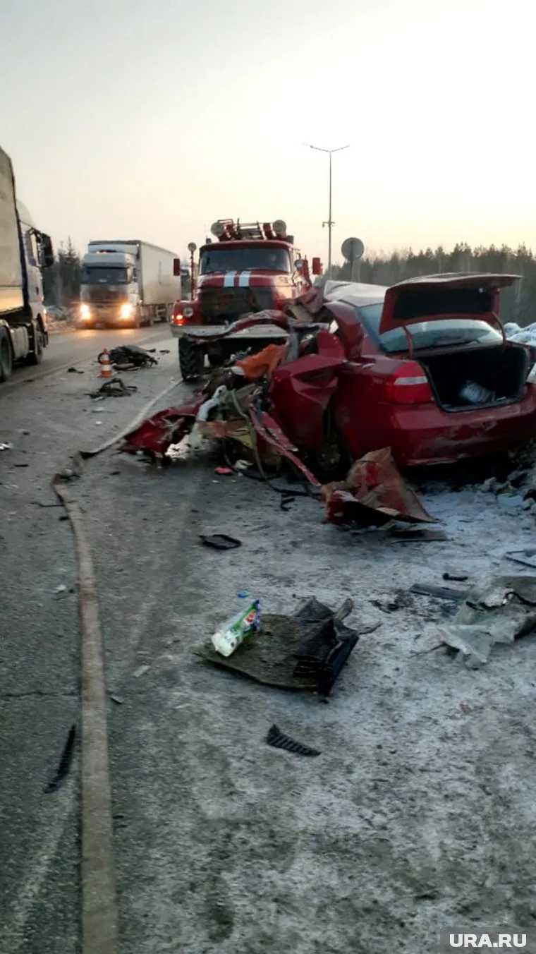 ДТП произошло 28 января 2022 года около 7:30 на 315 км трассы Пермь-Екатеринбург
