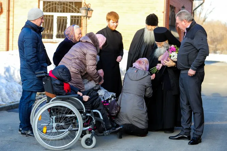 Визит духовника Свято-Введенской Оптиной пустыни схиархимандрита Илия в Курган