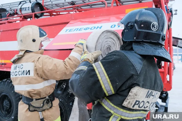 Для тушения пожара привлекли две единицы спасательной техники