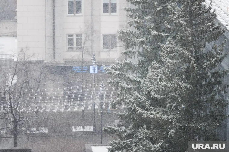 Долгожданный снегопад укрывает Челябинск