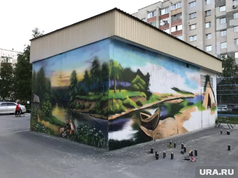 Граффити появятся в 20 дворах Сургута