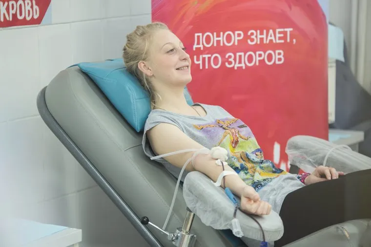 День донора на Соликамской, 6. Екатеринбург, донор