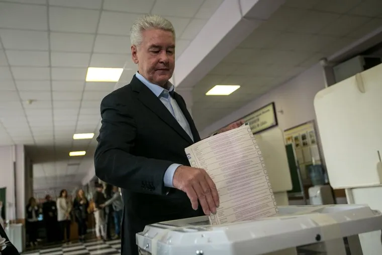 Праймериз "Единой России". Москва, голосование, собянин сергей, выборы