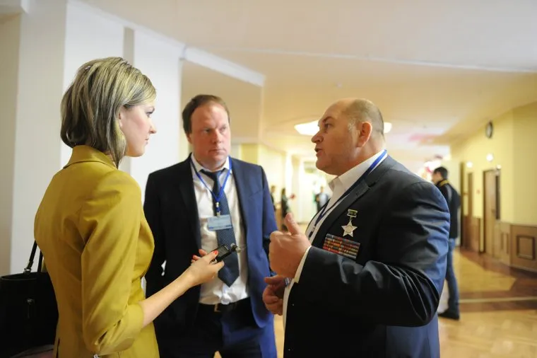 Заседание Общественной палаты РФ (ОПРФ). 15 января 2015г, Гриб Владислав, Заболотский Виктор