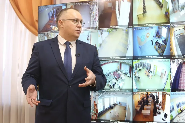 Пресс-тур по избирательному участку. Тюмень