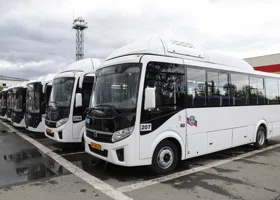 Новые автобусы начали курсировать по маршрутам в Тюмени