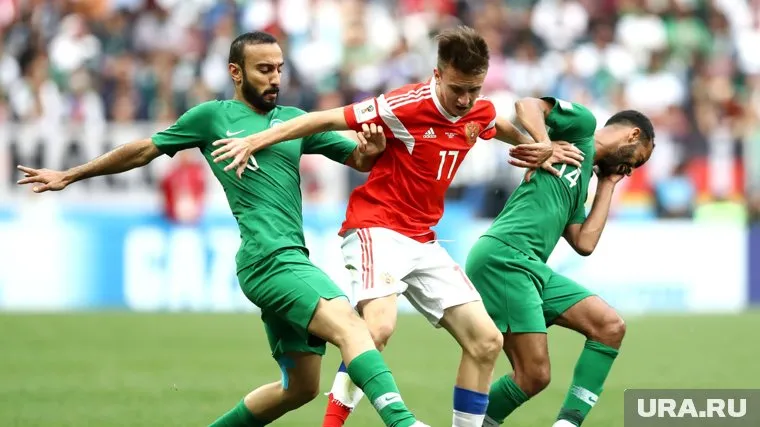 Россия разгромила сборную Саудовской Аравии