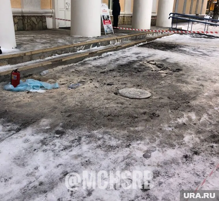 ЧП случилось около больницы