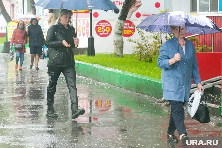 Дождь в Екатеринбурге будет идти три дня