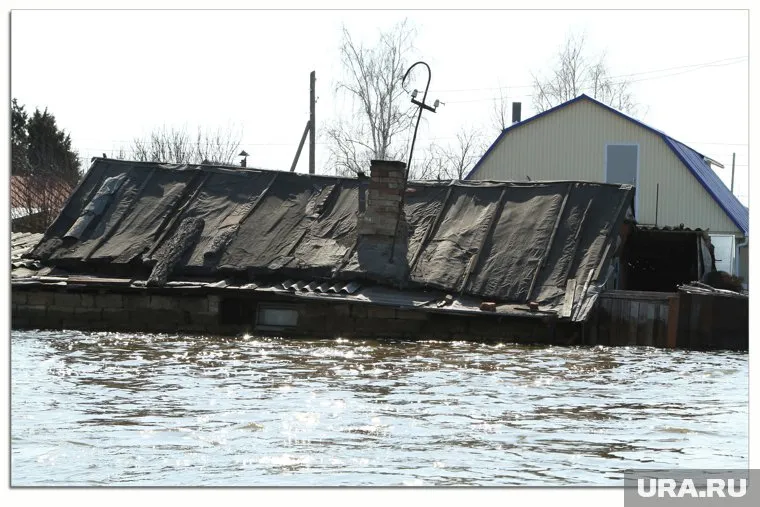 В Тюмени затопило Большое Сорокино