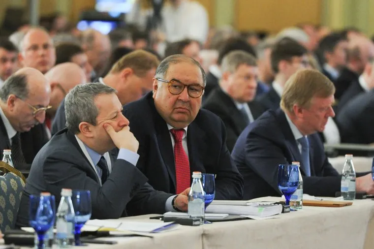 Съезд РСПП. Москва, усманов алишер