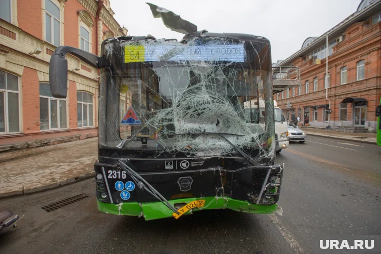 При аварии никто не пострадал 