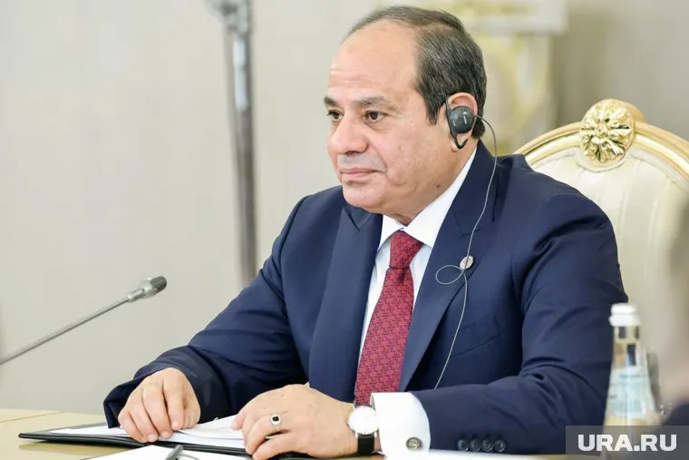 Президент Египта поздравил Путина с Днем Победы 