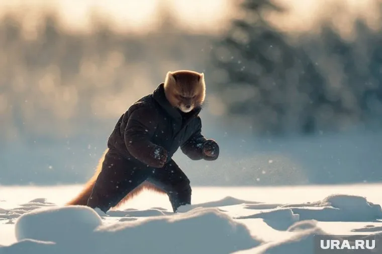 Так нейросеть увидела свердловский символ — боевого соболя