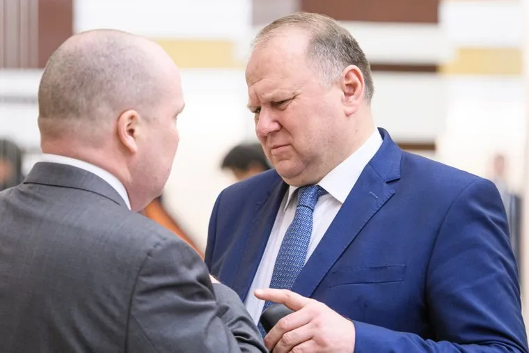Заседание в заксобрании с полпредом по нацпроектам. Екатеринбург