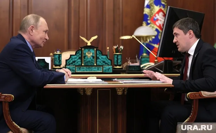 Дмитрий Махонин рассказал Владимиру Путину о подготовке к юбилею Перми
