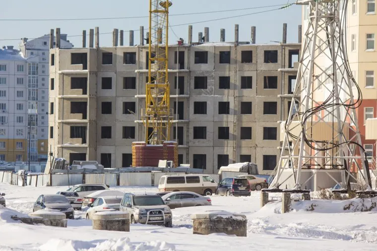Новостройки. Нижневартовск., новое жилье, стройка
