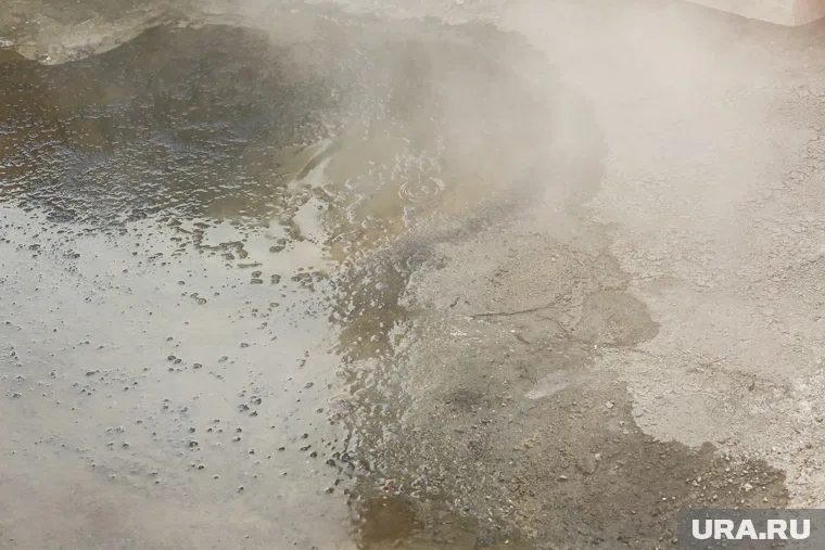 В организации подчеркнули, что прорыв трубы не относится к их зоне ответственности