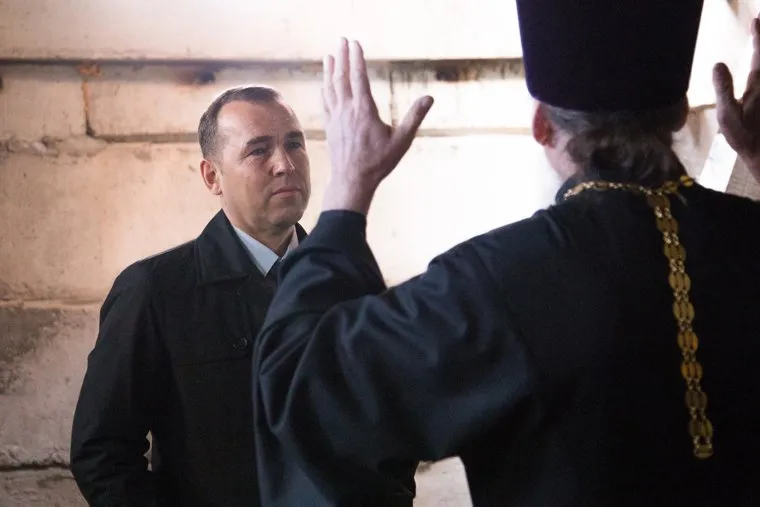 Визит врио губернатора Курганской области Шумкова Вадима в п. Варгаши (необраб)