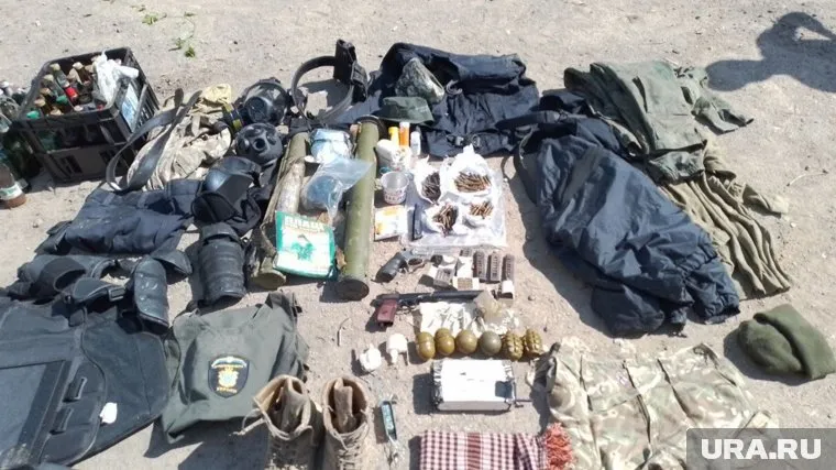 У задержанного обнаружен целый арсенал