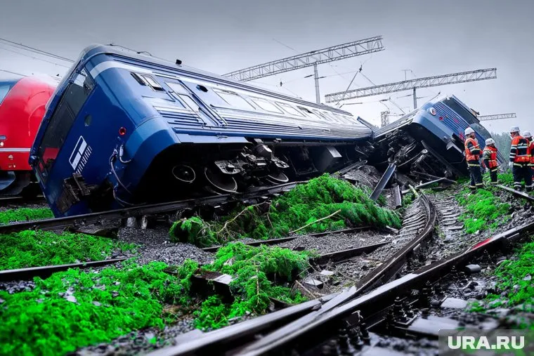 Авария с поездом произошла в 12 часов 19 июня (архивное фото)