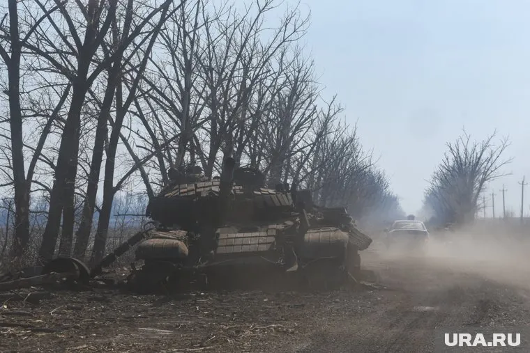 Иностранная техника была поражена дронами