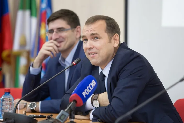 Встреча врио губернатора со студентами и преподавателями КГУ. г. Курган, шумков вадим, саносян андрей