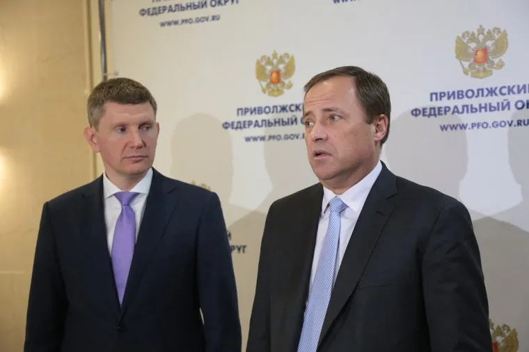 Совещание Правительства с участием Полпреда ПФО и губернатора. Пермь, решетников максим, комаров игорь