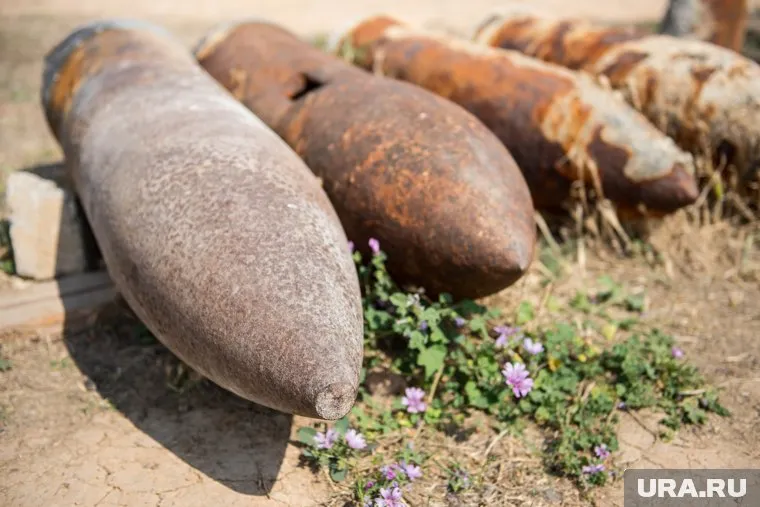 На берегу озера в Щучанском районе нашли несколько мешков снарядов