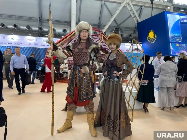 Площадка Казахстана одна из самых больших на выставке