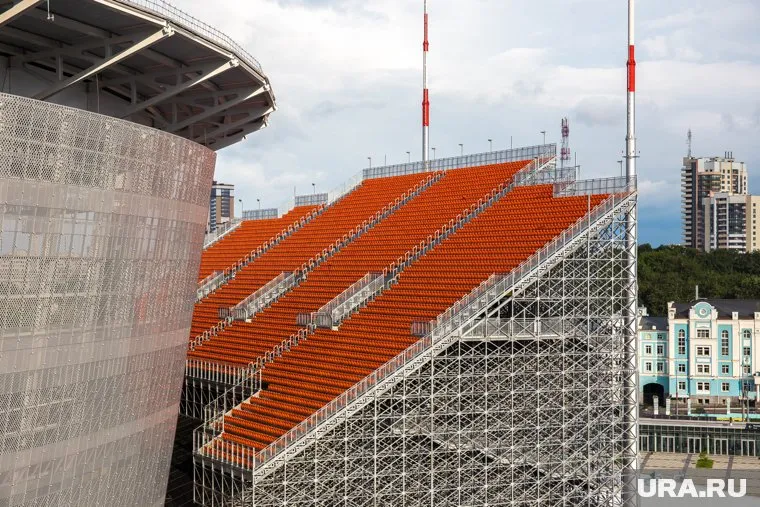 Разборные трибуны «Екатеринбург Арены» останутся до Универсиады-2023