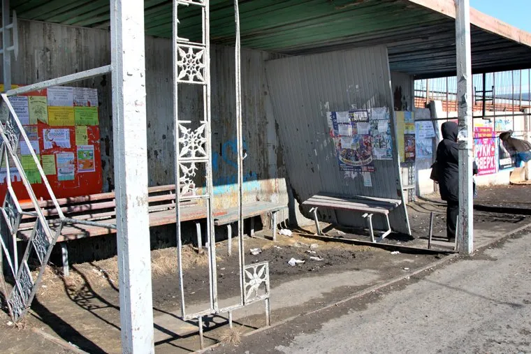 Городские разбитые дороги. Курган