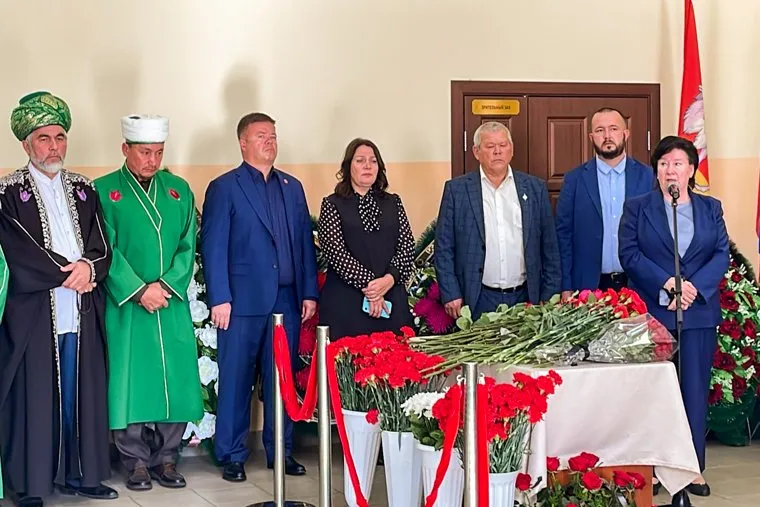 Похороны Аминова . Челябинск