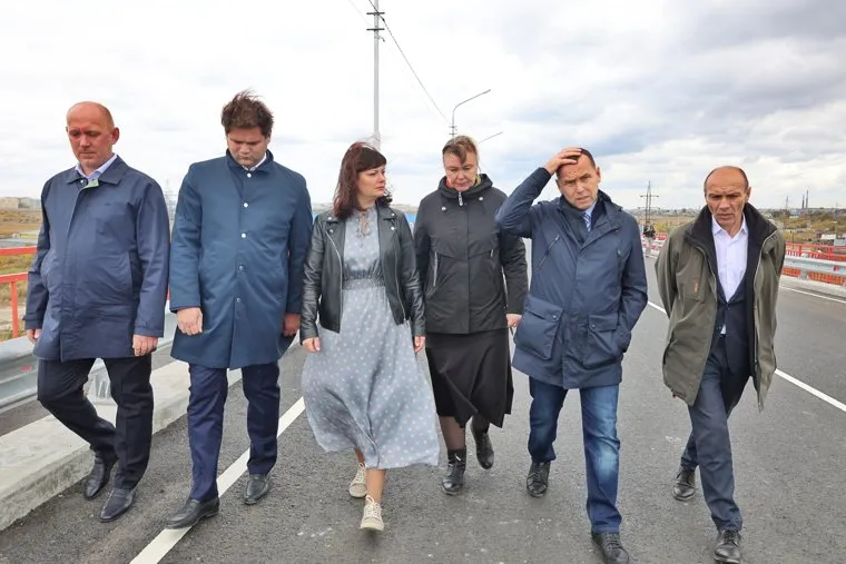 Открытие Чеховского моста. Курган