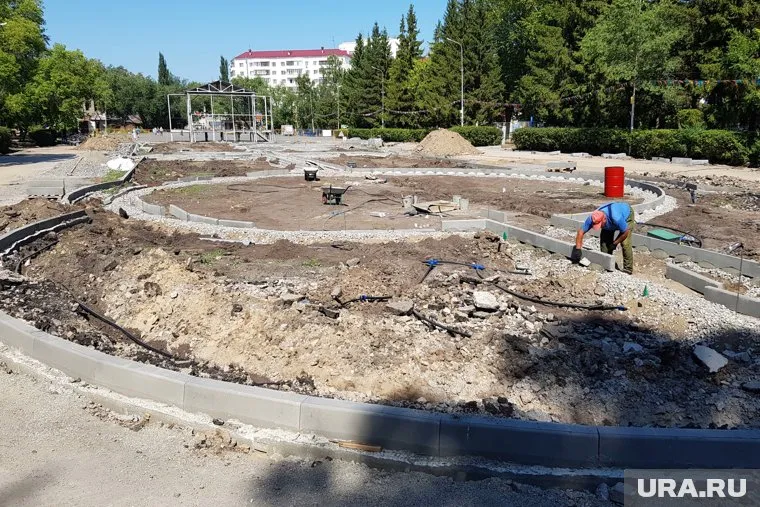 Ремонт в ЦПКиО продолжается второй год