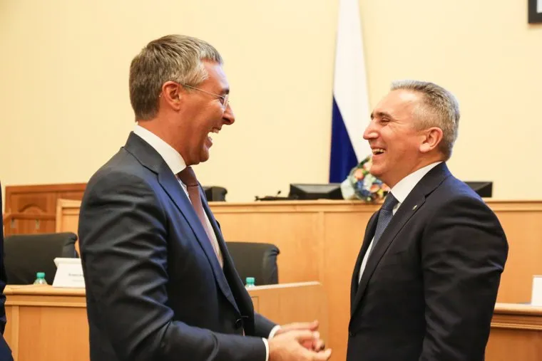 Заседание тюменской областной думы. Тюмень, фальков валерий, моор александр