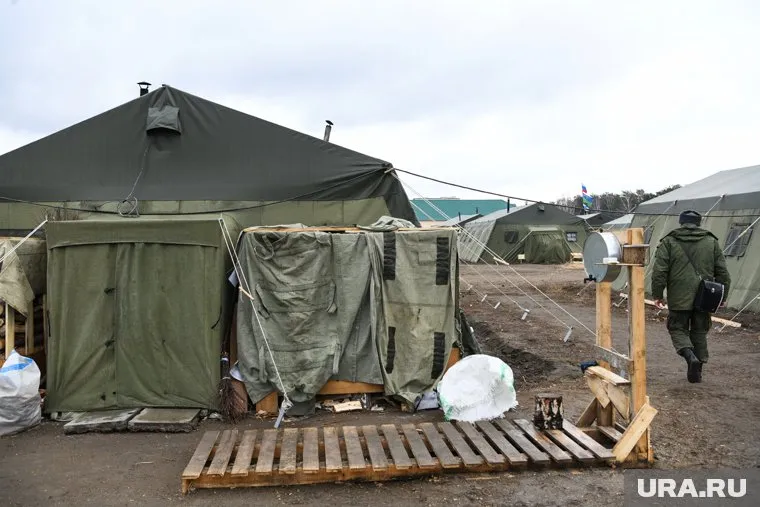 Мобилизованных в Елани, в том числе, обучают специалисты из Курганской области
